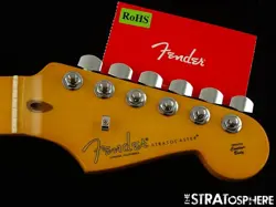 FENDER AMERICAN PROFESSIONAL II STRATOCASTER STRAT NECK WITH TUNERS, MN, MAPLE