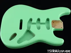 NEW REPLACEMENT BODY FOR FENDER STRATOCASTER STRAT, ALDER, SURF GREEN