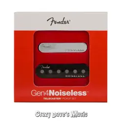 FENDER GEN 4 NOISELESS TELECASTER TELE PICKUP SET (USED)