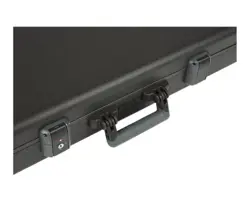 OPEN BOX FENDER DELUXE MOLDED CASE FOR ELECTRIC BASS - BLACK