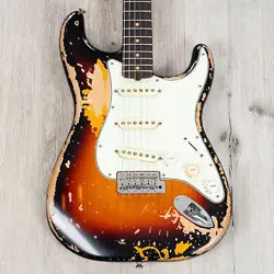 FENDER MIKE MCCREADY STRATOCASTER GUITAR, ROSEWOOD FINGERBOARD, 3-COLOR SUNBURST