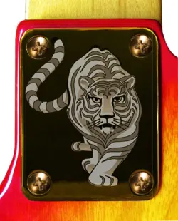 BASS GUITAR TIGER