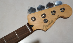 UNPLAYED FENDER PLAYER JAZZ BASS ELECTRIC GUITAR NECK PARTS PROJECT