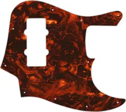 WD CUSTOM PICKGUARD FOR FENDER 2012-2013 MADE IN CHINA MODERN PLAYER JAZZ BAS...