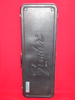 FENDER 1983 USA BLACK MOLDED LEAD HARDSHELL CASE