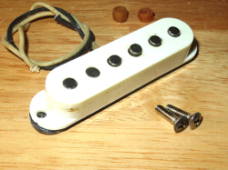 FENDER 1986 USA WHITE AMERICAN VINTAGE 57/62 STRATOCASTER NECK PICKUP