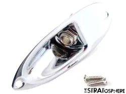 FENDER JIMI HENDRIX MODEL STRATOCASTER STRAT, OUTPUT JACK  PLATE CHROME.