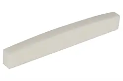 BONE NUT PRE SHAPED FOR FENDER FLAT BOTTOM UNSLOTTED