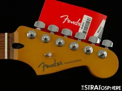 FENDER PLAYER PLUS SERIES STRATOCASTER STRAT, NECK & LOCKING TUNERS, C PAU FERRO