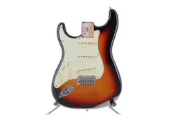 FENDER LEFT HANDED STRATOCASTER BODY PLAYER PLUS SERIES 3 TONE SUNBURST FINISH