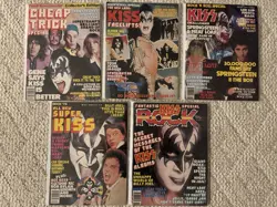 FENDER GUITAR SPECIAL 6 ITEM KISS LOT