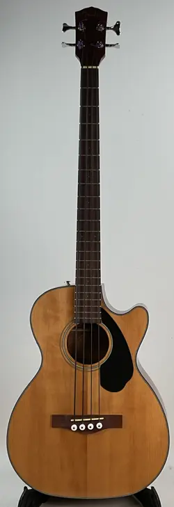 FENDER CB-60SCE ACOUSTIC ELECTRIC BASS, NATURAL