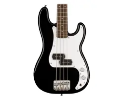 OPEN BOX SQUIER MINI PRECISION BASS - BLACK W/ LAUREL FB
