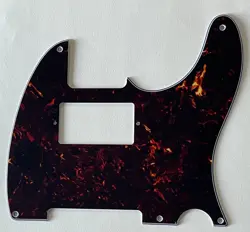 BROWN TORTOISE PICKGUARD FIT FENDER TELECASTER 5-HOLE HUMBUCKE STYLE GUITARPARTS