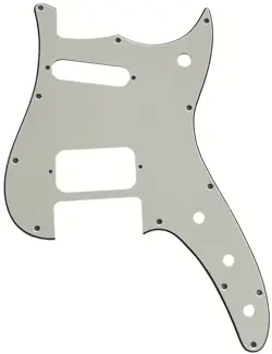 PICKGUARD FOR FENDER DUO-SONIC OFFSET HS STYLE GUITAR 3-PLY-PARCHMENT