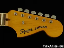 FENDER SQUIER CLASSIC VIBE 70S JAGUAR GUITAR NECK   TUNERS 9.5