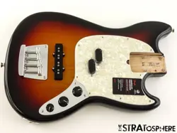 FENDER AMERICAN PERFORMER MUSTANG BASS LOADED BODY, USA SUNBURST