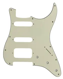 PARCHMENT PICKGUARD GUITAR PARTS FOR FENDER 11 SCTEW STRATOCASTER START HSS