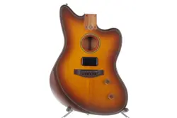 FENDER ACOUSTASONIC JAZZMASTER STANDARD SERIES HONEYBURST FULLY LOADED