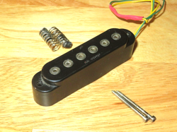 G&L 1983 USA BLACK MFD SINGLE COIL MIDDLE PICKUP