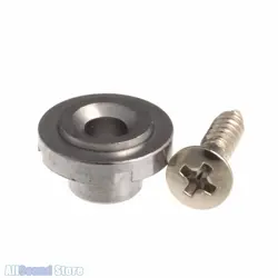 VINTAGE STYLE ROUND STRING TREE RETAINER GUIDE FOR FENDER GUITAR - CHROME - NEW