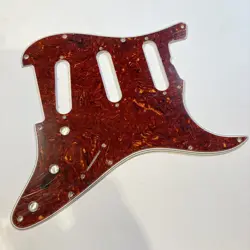 TORTOISE WIDE BEVEL PICKGUARD FOR FENDER AMERICAN VINTAGE II 1961 STRATOCASTER