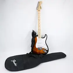 SQUIER FENDER STANDARD STRATOCASTER 6-STRING ELECTRIC GUITAR - 3 COLOR SUNBURST