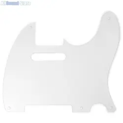 CLEAR/TRANSPARENT ACRYLIC PICKGUARD FOR FENDER TELECASTER TELE 5-HOLE