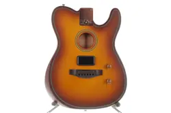 FENDER ACOUSTASONIC TELECASTER BODY STANDARD SERIES HONEYBURST FULLY LOADED