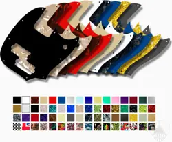 WD CUSTOM PICKGUARD FOR FENDER SHORT SCALE MUSTANG BASS PJ