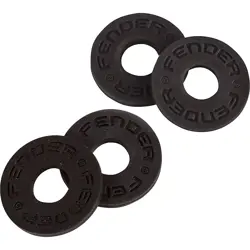 FENDER STRAP BLOCKS (4-PACK) BLACK