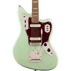SQUIER CLASSIC VIBE '70S JAGUAR ELECTRIC GUITAR, LAUREL FINGERBOARD, SURF GREEN