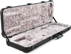 FENDER DELUXE MOLDED LEFT-HANDED BASS CASE - BLACK