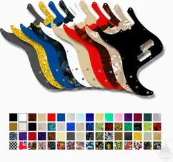 WD CUSTOM PICKGUARD FOR LEFT HAND FENDER AMERICAN STANDARD PRECISION BASS