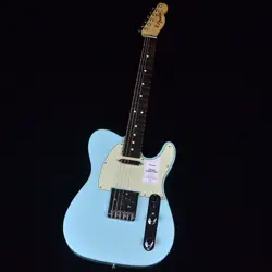 FENDER MADE IN JAPAN JUNIOR COLLECTION TELECASTER SATIN DAPHNE BLUE WITH GIG BAG