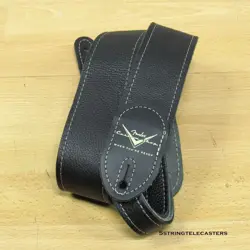 2025 FENDER CUSTOM SHOP LEATHER GUITAR STRAP STRATOCASTER TELECASTER CASE CANDY