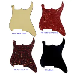 PARTS FOR US FENDER STRAT 4 SCREWS BLANK GUITAR PICKGUARD  MULTICOLOR CHOICE