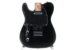 FENDER LEFT HANDED TELECASTER BODY BLACK FINISH FULLY LOADED!