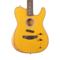 USED FENDER PLAYER SERIES ACOUSTASONIC TELECASTER BUTTERSCOTCH 2022