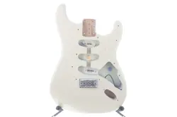 FENDER NILE RODGERS HITMAKER STRATOCASTER BODY OLYMPIC WHITE MISSING PARTS