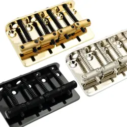 VINTAGE SPIRAL THREADED STEEL SADDLE BRIDGE FOR FENDER JAZZ P BASS '58 50'S 60'S