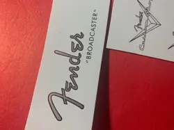 WATERSLIDE HEADSTOCK DECAL