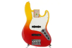 FENDER JAZZ BASS V BODY PLAYER PLUS SERIES TEQUILA SUNRISE FULLY LOADED!