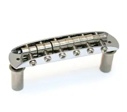 SB-0223-010 CHROME BRIDGE FOR FENDER MUSTANG GUITAR & JAGUAR/JAZZMASTER
