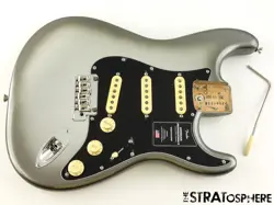 FENDER AMERICAN PROFESSIONAL II STRATOCASTER LOADED BODY STRAT MERCURY
