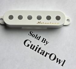 FENDER STRAT GUITAR NF WIDE BRIDGE WHITE NOISELESS PICKUP COVER   0053339010
