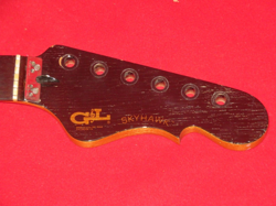 G&L 1984 USA EBONY SKYHAWK NECK W/ BLACK HEADSTOCK