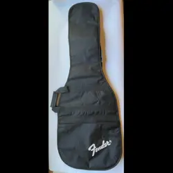 PRE-OWNED FENDER PADDED GIG BAG SOFT CASE FOR ELECTRIC GUITAR SHOULDER STRAP