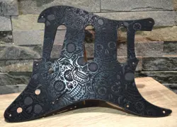 SKULLS TEXTURED PICKGUARD