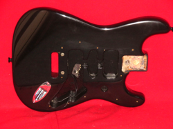 FENDER 1998 USA BLACK AMERICAN STRATOCASTER BODY